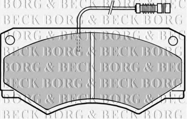 BORG & BECK BBP1335 BORG & BECK BBP1335