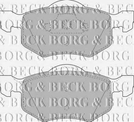 BORG & BECK BBP1858