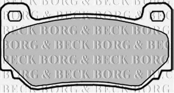 BORG & BECK BBP1940 BORG & BECK BBP1940