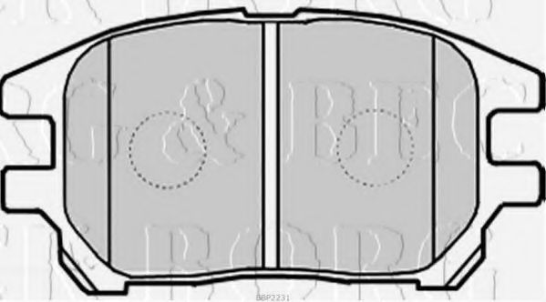 BORG & BECK BBP2231
