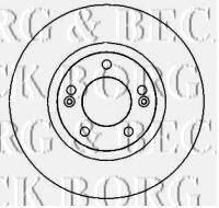 BORG & BECK BBD4338