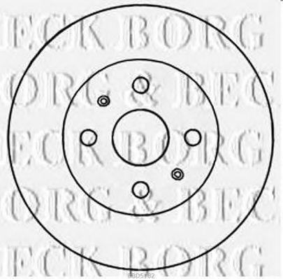BORG & BECK BBD5182