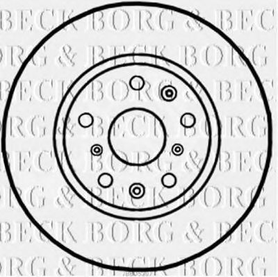 BORG & BECK BBD5207