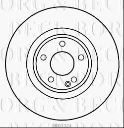 BORG & BECK BBD5324