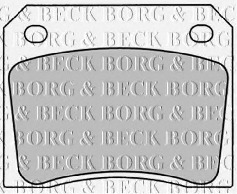 BORG & BECK BBP1281 BORG & BECK BBP1281