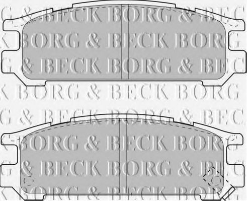 BORG & BECK BBP1508 BORG & BECK BBP1508