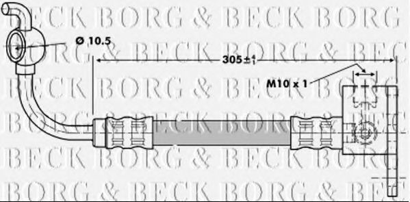 BORG & BECK BBH6809