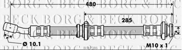 BORG & BECK BBH7386