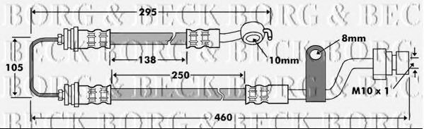 BORG & BECK BBH7466 BORG & BECK BBH7466