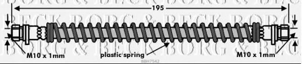 BORG & BECK BBH7542 BORG & BECK BBH7542
