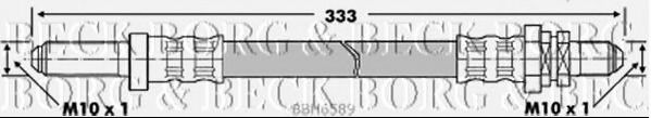 BORG & BECK BBH6589 BORG & BECK BBH6589
