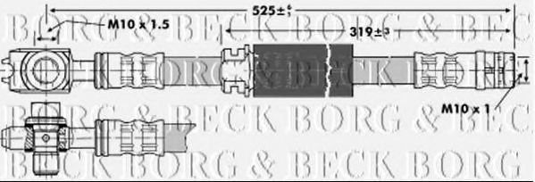 BORG & BECK BBH6722