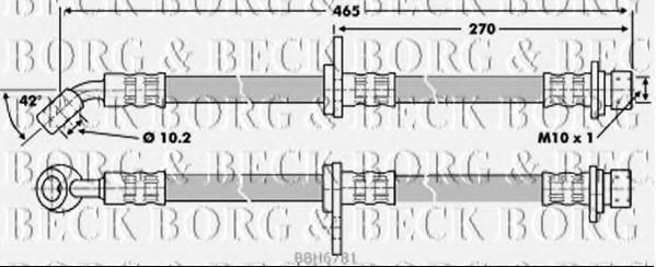 BORG & BECK BBH6781