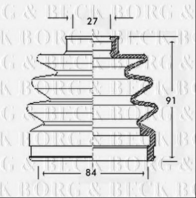 BORG & BECK BCB2185