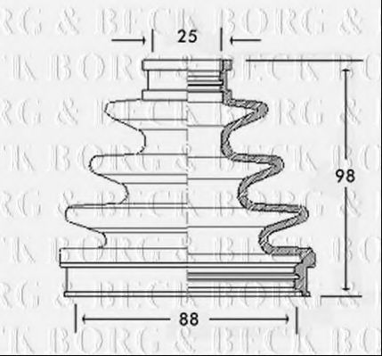 BORG & BECK BCB2345