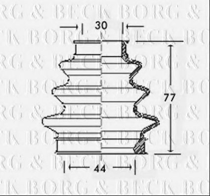 BORG & BECK BCB2349