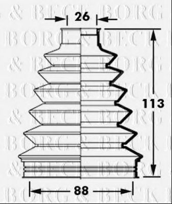 BORG & BECK BCB2376