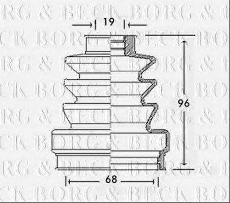 BORG & BECK BCB2445