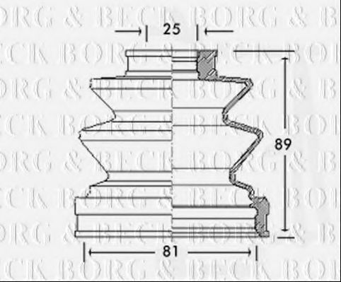 BORG & BECK BCB2458