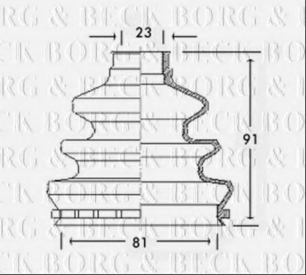 BORG & BECK BCB2529