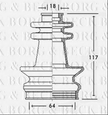 BORG & BECK BCB2597