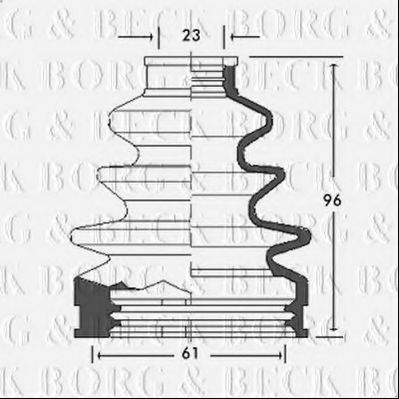 BORG & BECK BCB2622