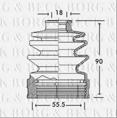 BORG & BECK BCB2655