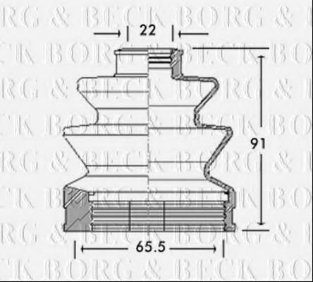 BORG & BECK BCB2712