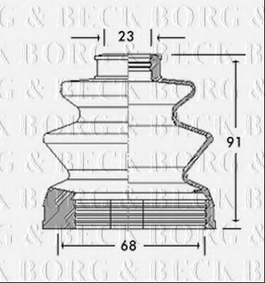 BORG & BECK BCB2744