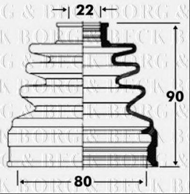 BORG & BECK BCB2814