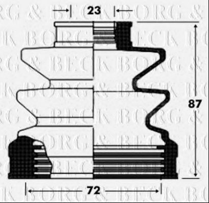 BORG & BECK BCB2827