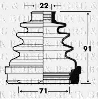 BORG & BECK BCB2853