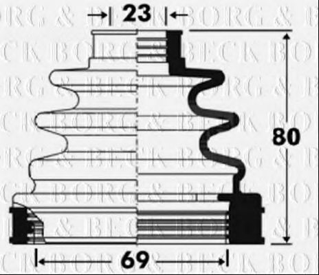 BORG & BECK BCB2854