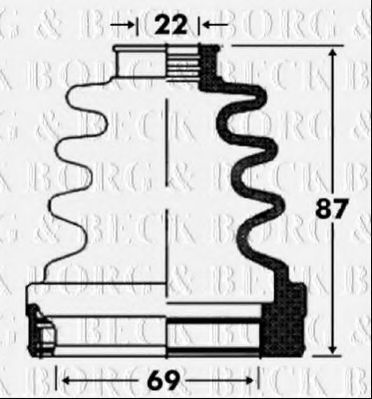 BORG & BECK BCB2863