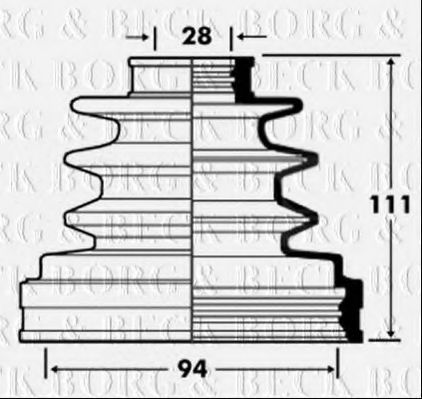 BORG & BECK BCB2877