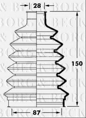 BORG & BECK BCB6023