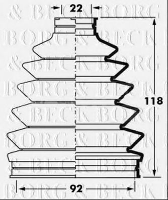 BORG & BECK BCB6025