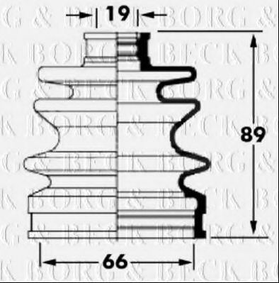 BORG & BECK BCB6043
