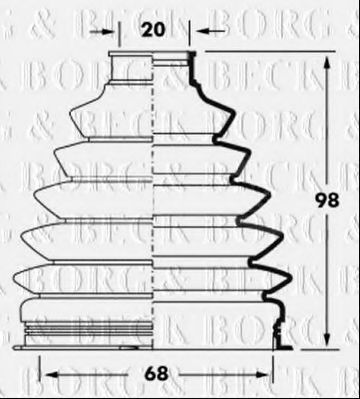 BORG & BECK BCB6052