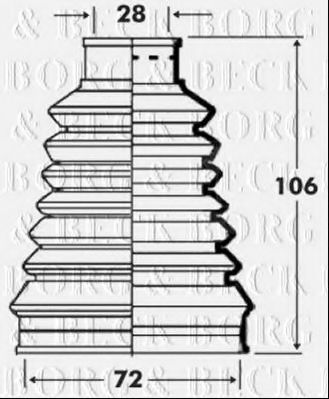 BORG & BECK BCB6072