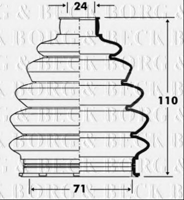 BORG & BECK BCB6078