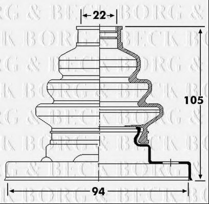 BORG & BECK BCB6238