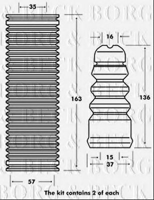 BORG & BECK BPK7005
