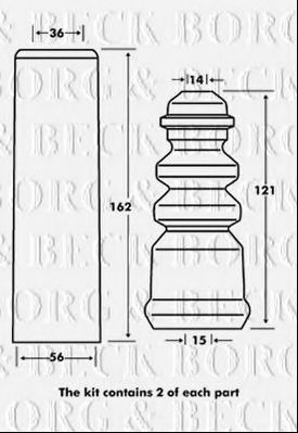 BORG & BECK BPK7079