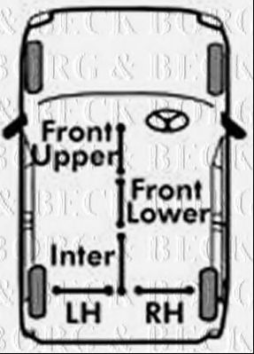 BORG & BECK BKB1600