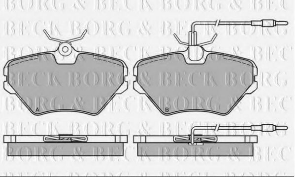 BORG & BECK BBD5338