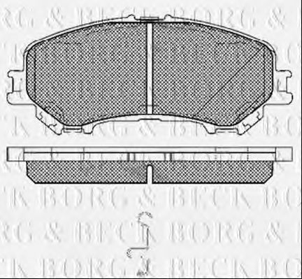 BORG & BECK BBP2487