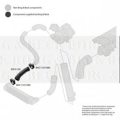 BORG & BECK BTH1195 BORG & BECK BTH1195