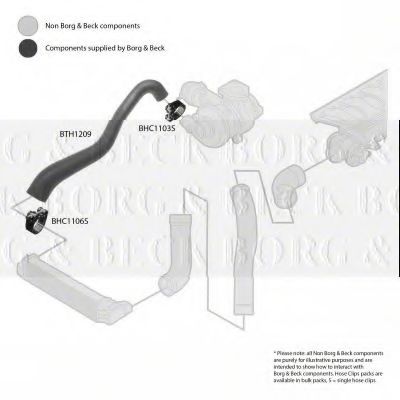 BORG & BECK BTH1209 BORG & BECK BTH1209