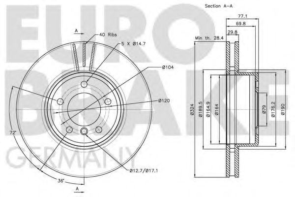 EUROBRAKE 5815201563
